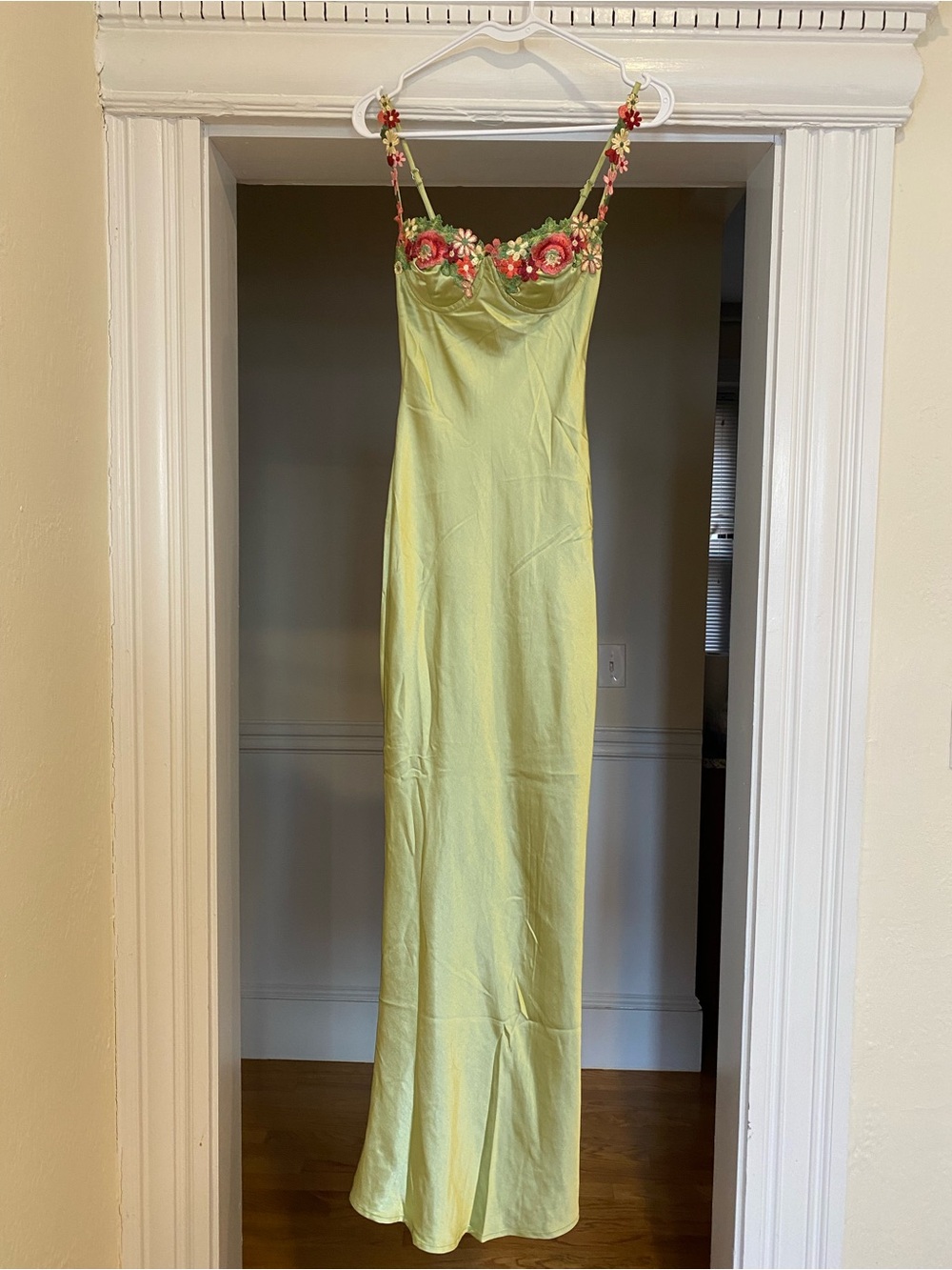 Princess Polly Kenzie Maxi Dress Green - Picture 2 of 6